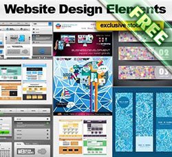 网站美工素材：Website Design Elements
